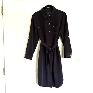 The Limited Shirt Dress in Navy